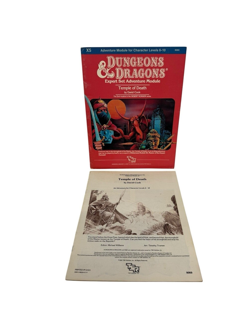 TSR Basic D&D Temple of Death (1st Printing) VG